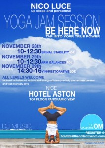 Lire la suite à propos de l’article Yoga Jam Session les 28 et 29 Novembre