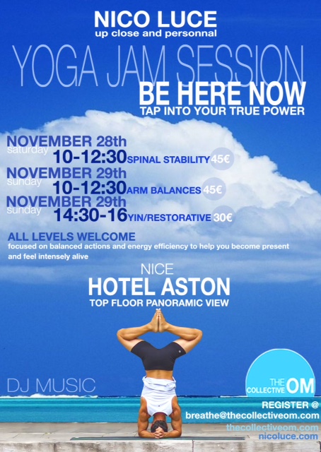 You are currently viewing Yoga Jam Session les 28 et 29 Novembre