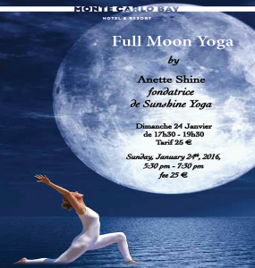 Lire la suite à propos de l’article Yoga de Pleine Lune le Dimanche 24 Janvier 2016
