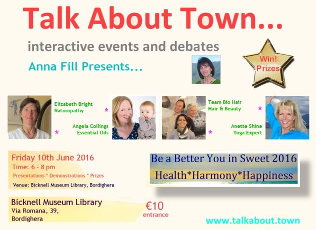 You are currently viewing “Be A Better You” Event on Friday 10th June in Italy (in English)