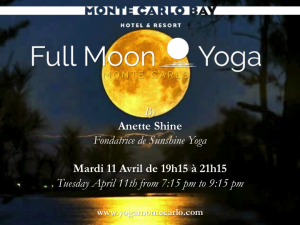 Read more about the article Full Moon Yoga Monte Carlo on Tuesday April 11th