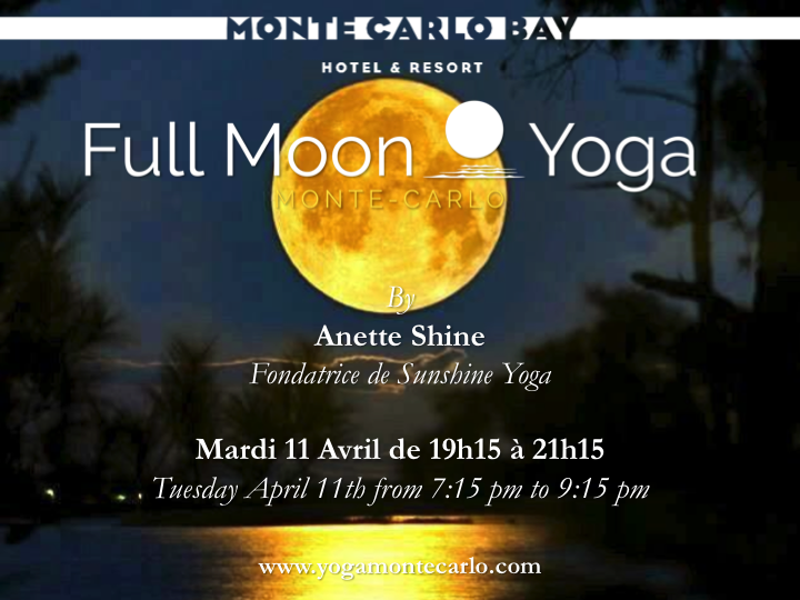 You are currently viewing Yoga de Pleine Lune Monte-Carlo le Mardi 11 Avril