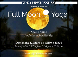 Read more about the article Full Moon Yoga Monte Carlo on Sunday March 12th