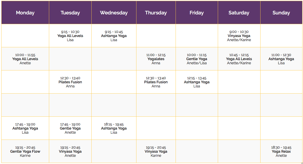 You are currently viewing Nouveau planning Sunshine Yoga à partir du 1er Juillet