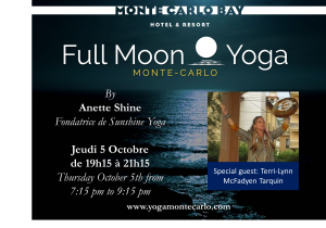 Lire la suite à propos de l’article Yoga de Pleine Lune Monte-Carlo le Jeudi 5 Octobre