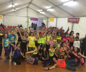 Read more about the article Sunshine Zumba Party at Téléthon 2018 on Saturday December 8th