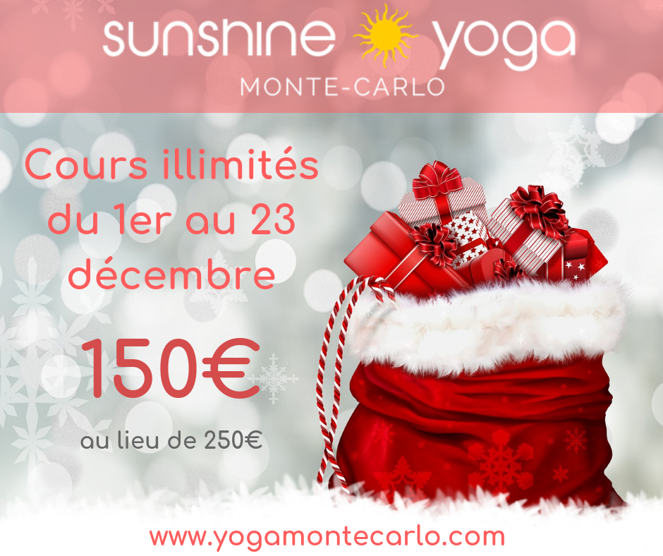 You are currently viewing Cadeau de Noël: Cours illimités en Décembre pour 150€!