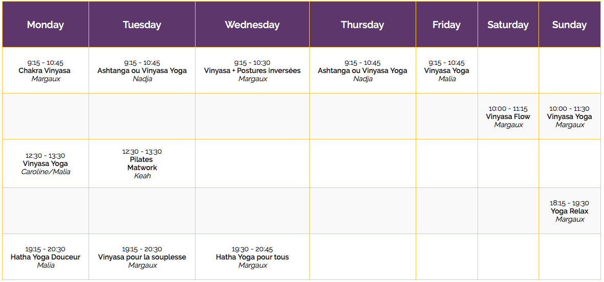 You are currently viewing New Sunshine Schedule starting May 1st