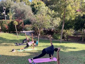 Read more about the article Yoga workshop in the Garden Jardin des Douaniers in Cap d’Ail on Sunday November 14th