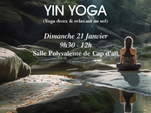 Lire la suite à propos de l’article Stage de Yin Yoga le 21 Janvier 2024 avec Anette Shine