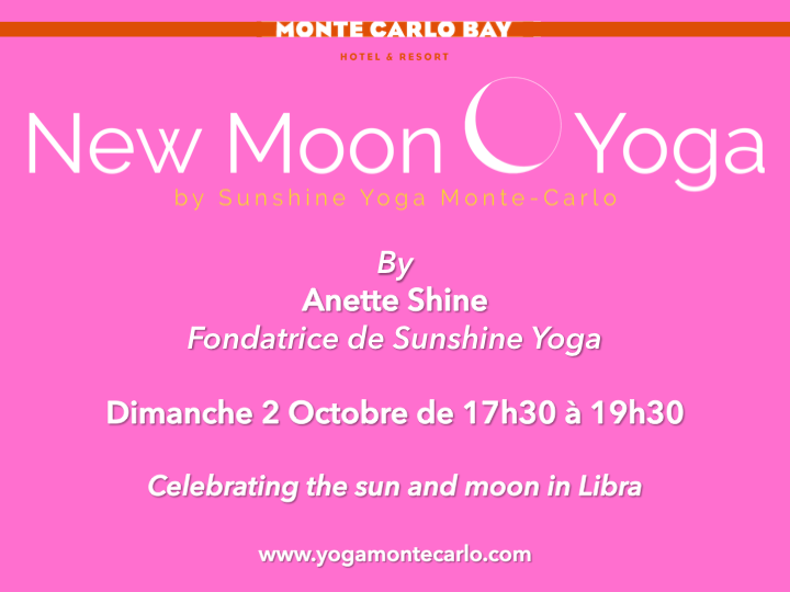 You are currently viewing New Moon Yoga Monte-Carlo on Sunday October 2nd