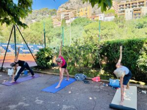 Read more about the article New practice venue for our morning Yoga classes in Cap d’Ail