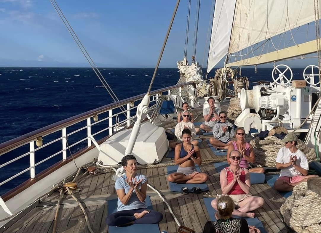 You are currently viewing Couple of spaces left on Yoga Cruise